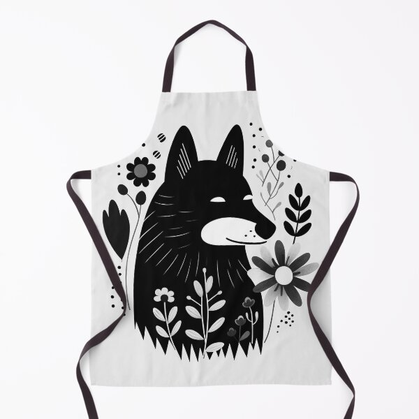Item preview, Summer Wolf Smelling Some Flowers designed and sold by NapNapSleeper.