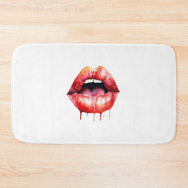 Item preview, mouth with red lipstick, sexy mouth designed and sold by bhilel.
