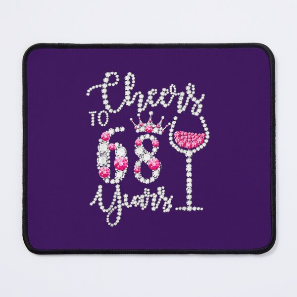 Item preview, Cheers To 68 Years Old Happy 68th Birthday Queen Drink Wine 	 	 designed and sold by mpecgqniqho82.