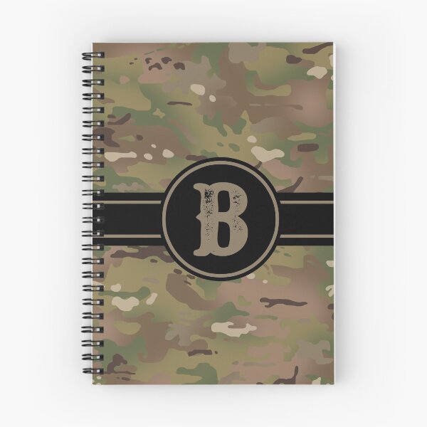 Item preview, Army Camouflage Monogram: Letter B designed and sold by Jared Davies.