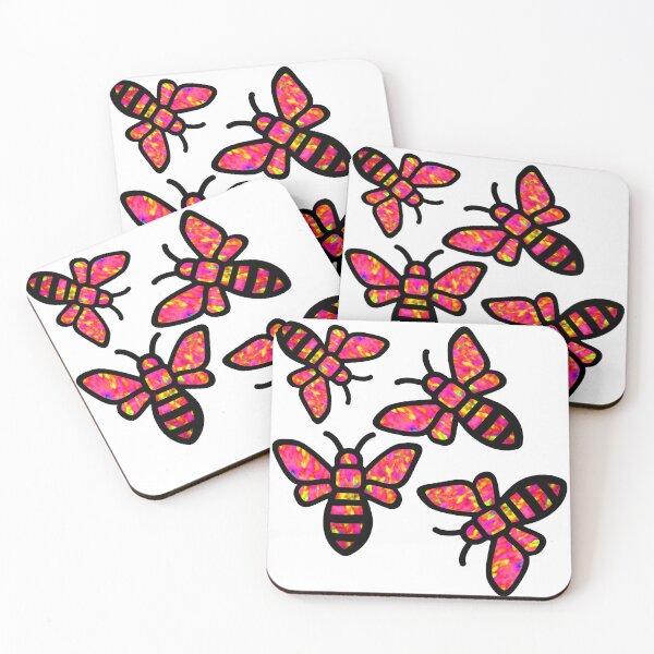 Item preview, Vintage bees pattern designed and sold by kinpirks.