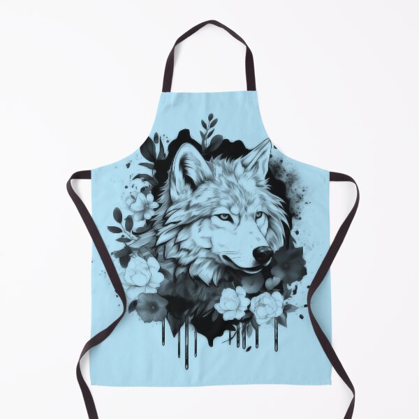 Item preview, Summer Wolf Smelling Some Flowers designed and sold by NapNapSleeper.