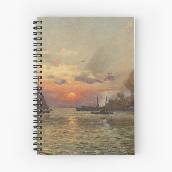 Item preview, Morning Fog at a Port at Saint Petersburg -Eugene Ducker designed and sold by tomorrowsart.