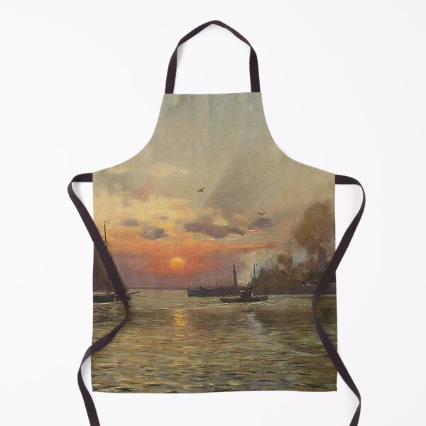 Item preview, Morning Fog at a Port at Saint Petersburg -Eugene Ducker designed and sold by tomorrowsart.