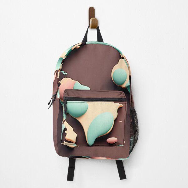 Item preview, Gotas de helado del mapa mundial designed and sold by Map4U.