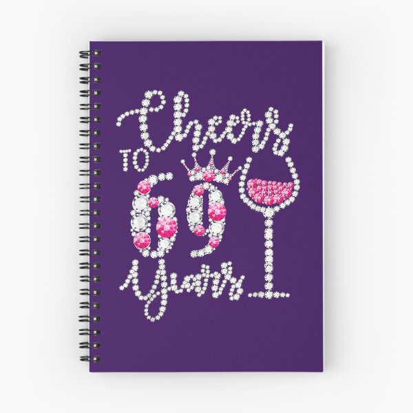 Item preview, Cheers To 69 Years Old Happy 69th Birthday Queen Drink Wine 	 	 designed and sold by mpecgqniqho82.