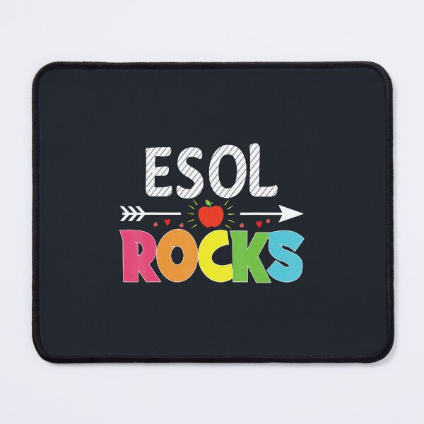 Item preview, ESOL Rocks Back To School Teachers Students  	 designed and sold by anuvoyjphmo71.