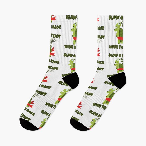 Item preview, Slow & Steady Wins The Race - Funny designed and sold by motivationalsw.