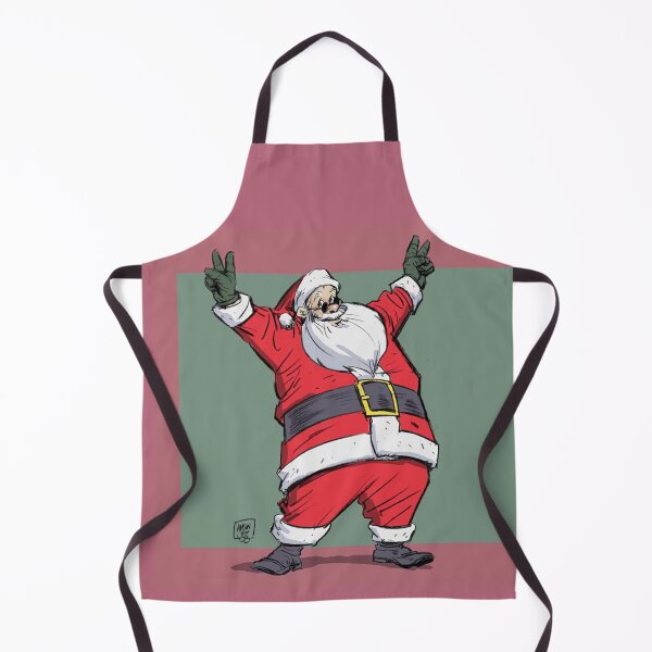 Item preview, Santa Claus in Sunglasses Peace Sign Christmas designed and sold by badjoojoo.