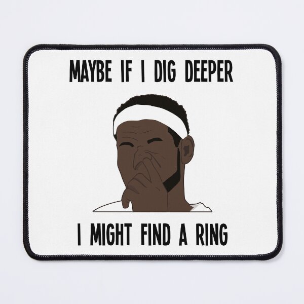 Item preview, Funny NBA Meme - Lebron Digs His Nose - Ring Meme designed and sold by BuzzerBeater00.