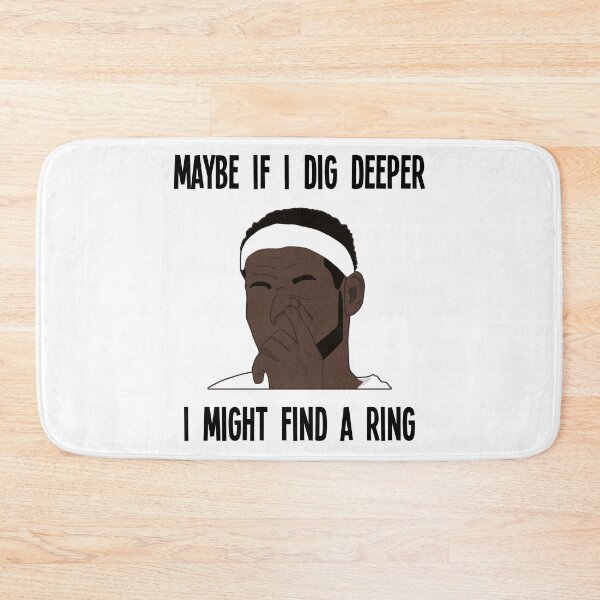 Item preview, Funny NBA Meme - Lebron Digs His Nose - Ring Meme designed and sold by BuzzerBeater00.