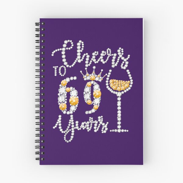 Item preview, Cheers To 69 Years Old Happy 69th Birthday Queen Drink Wine 	 	 designed and sold by mpecgqniqho82.