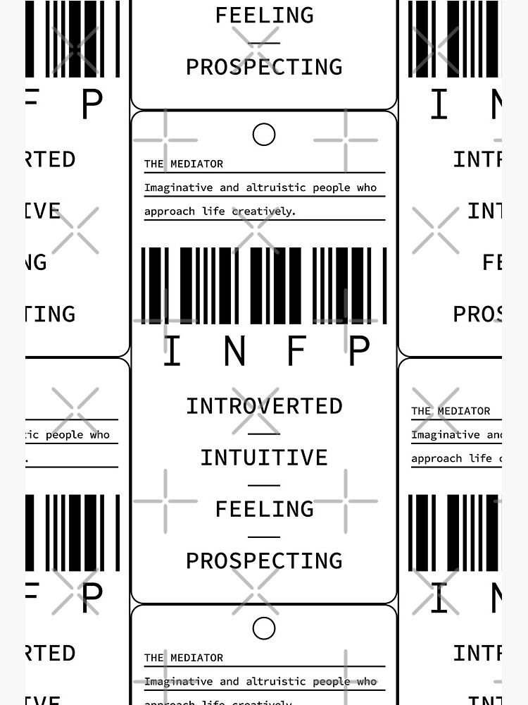 MBTI Nutella Cookies Mediator Personality (INFP-A / INFP-T) Art