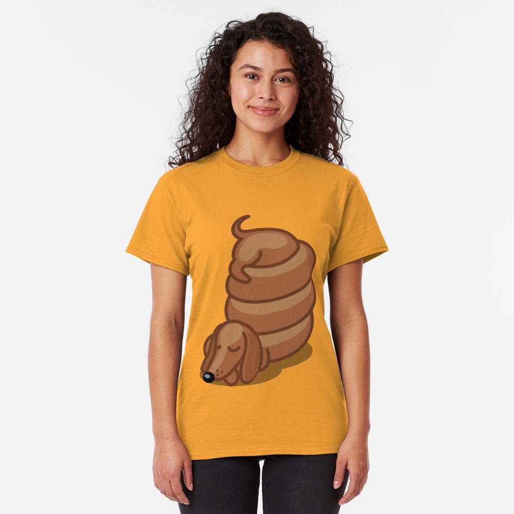 Funny Sleepy Dachshund Tshirt - Dog Gifts for Doxie and Sausage Dog Lovers Classic T-Shirt