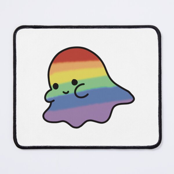 Item preview, Rainbow Ghost | Happy Ghost | Pride Month | Pride Ghost designed and sold by JadedLilacsArt.