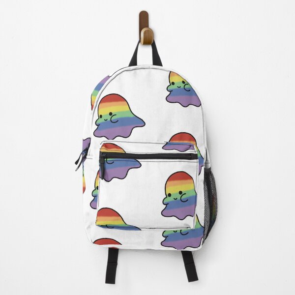 Item preview, Rainbow Ghost | Happy Ghost | Pride Month | Pride Ghost designed and sold by JadedLilacsArt.