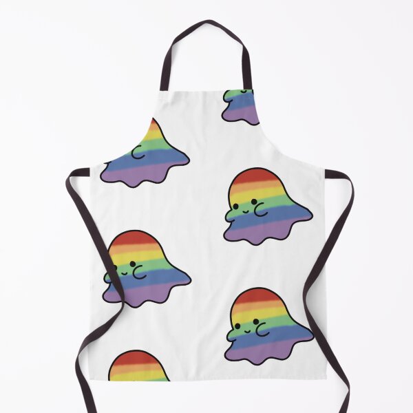 Item preview, Rainbow Ghost | Happy Ghost | Pride Month | Pride Ghost designed and sold by JadedLilacsArt.
