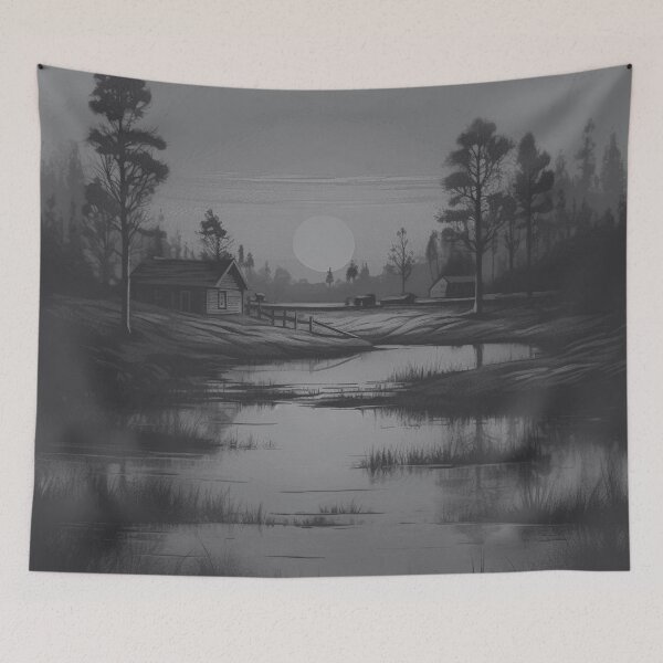 Item preview, Sunset in the Countryside designed and sold by GoodOldVintage.