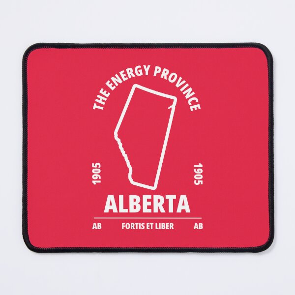 Item preview, Alberta Canada Province Map AB - The Energy Province - FORTIS ET LIBER designed and sold by Ranggasme.