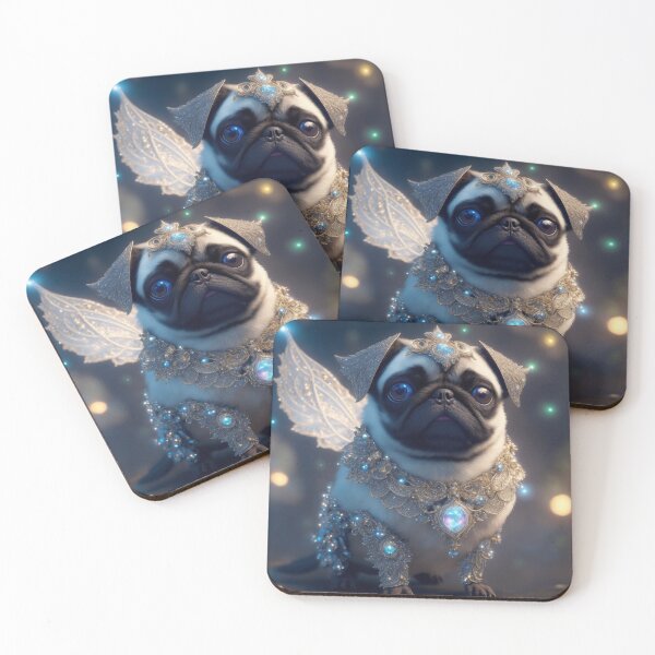 Item preview, Pug With Jewels Art Inspired By Dog Breeds designed and sold by CDC40.