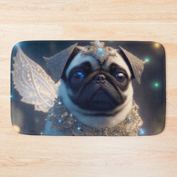 Item preview, Pug With Jewels Art Inspired By Dog Breeds designed and sold by CDC40.
