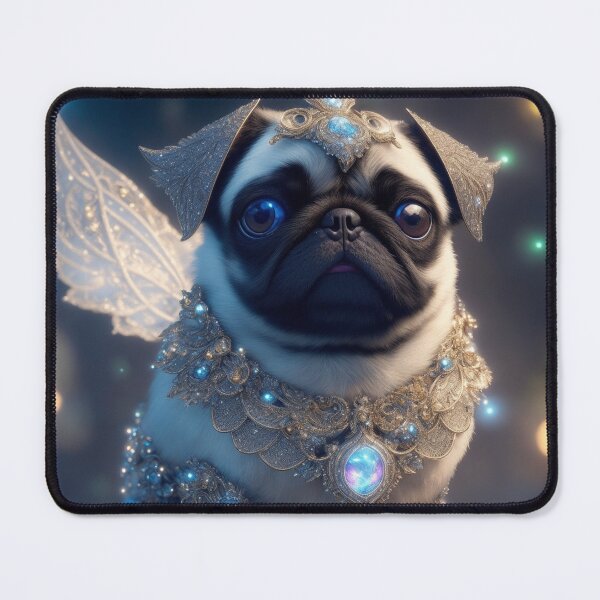 Item preview, Pug With Jewels Art Inspired By Dog Breeds designed and sold by CDC40.