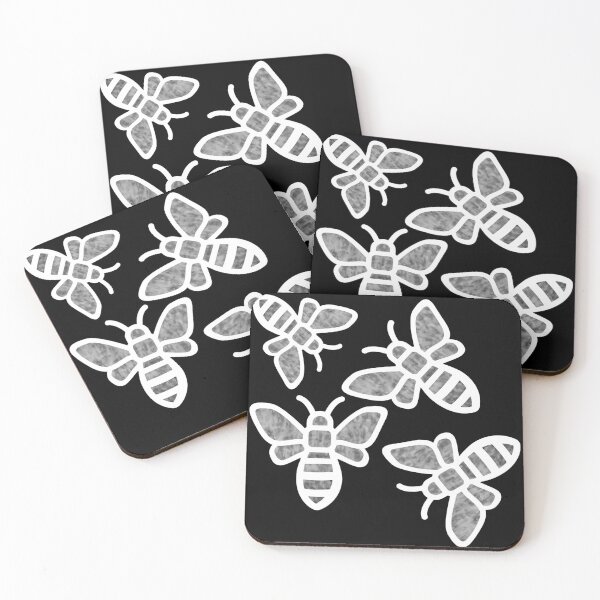 Item preview, Vintage bees pattern designed and sold by kinpirks.