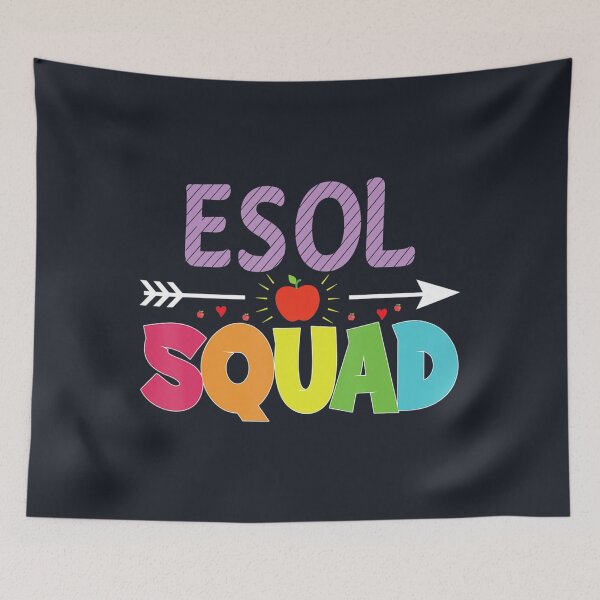 Item preview, ESOL Squad Back To School Teachers Students  	 designed and sold by anuvoyjphmo71.