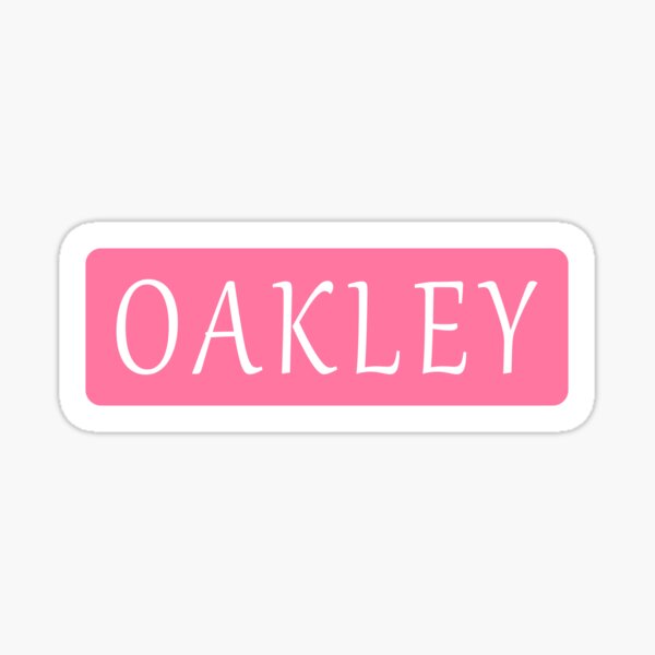 oakley logo Sticker for Sale by fearneeee