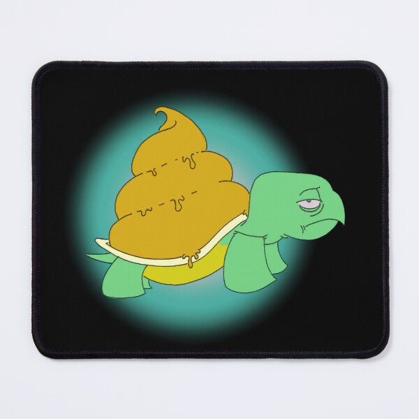 Item preview, Turdle cartoon turtle poop joke designed and sold by BlazeBelushi.