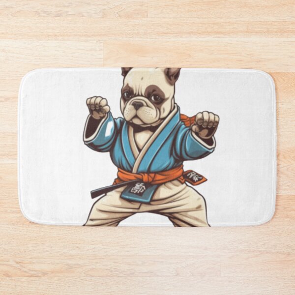 Item preview, Frenchie the Karate Instructor French Bulldog  designed and sold by PetsEnough.