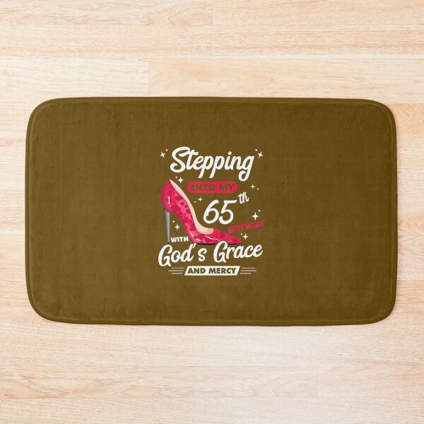 Item preview, Stepping Into My 65th Birthday With God's Grace And Mercy 	 	 designed and sold by orgvtebwbyc22.