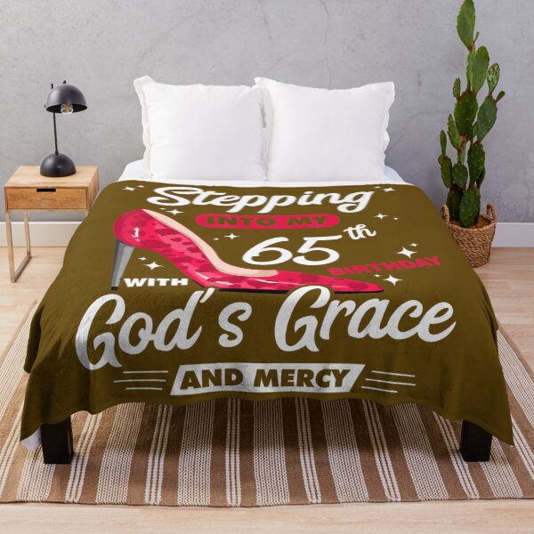 Item preview, Stepping Into My 65th Birthday With God's Grace And Mercy 	 	 designed and sold by orgvtebwbyc22.