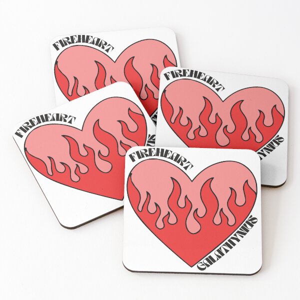 Item preview, Fireheart Aelin Galathynius Flames. Heart designed and sold by Embracingindigo.