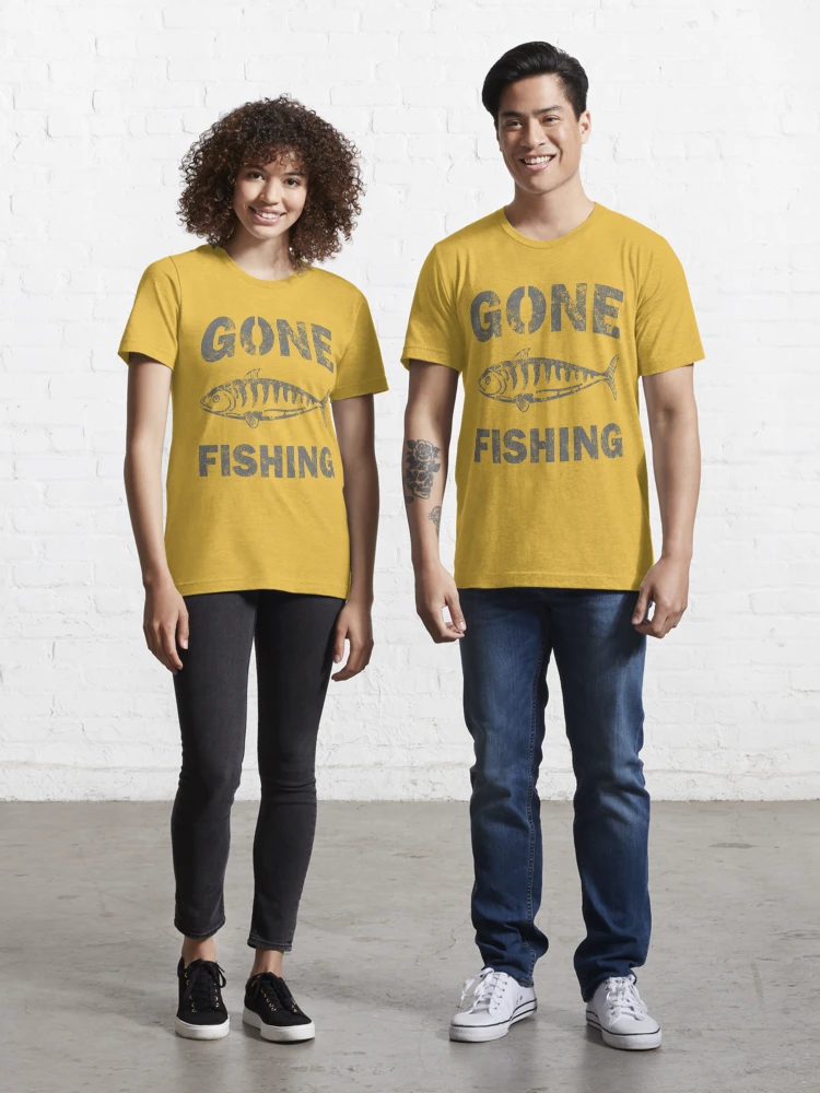 GONE FISHING Essential T-Shirt by ALVARB