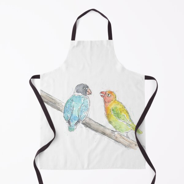 Item preview, Lovebirds illustration. designed and sold by DebTheZeb.