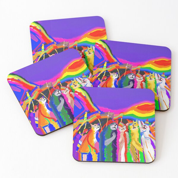 Item preview, Pintura de Gatos del Orgullo designed and sold by jacobz-design.