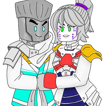 Ninjago Pixal Cute Zane And Pixal Sticker For Sale By Soup-object