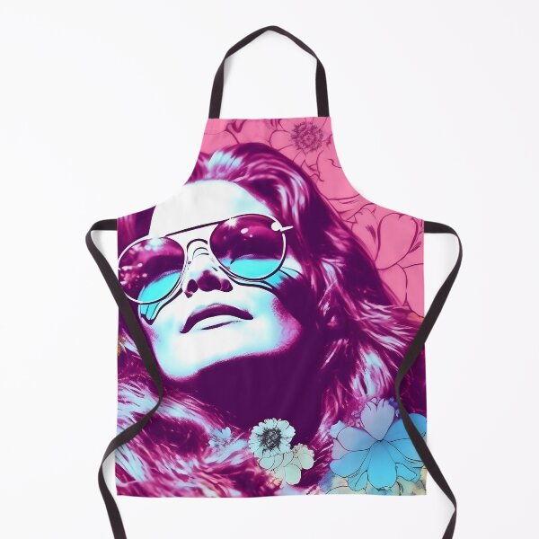 Item preview, Janis Joplin Inspired Soul on Fire designed and sold by Cosmic-Canvases.