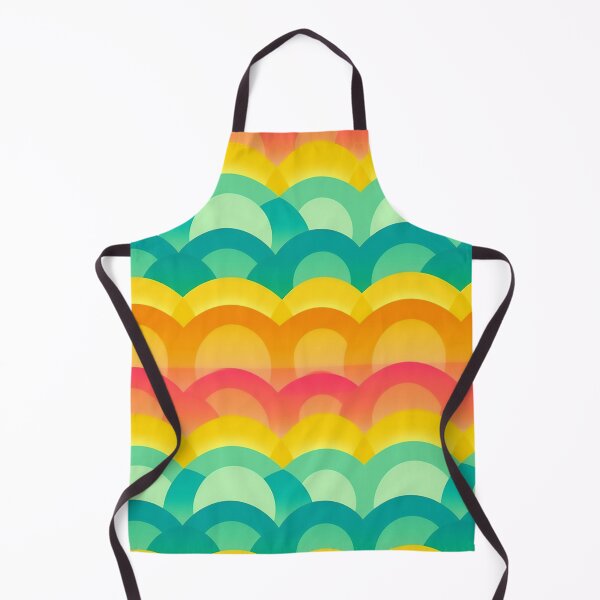 Item preview, Retro Summertime Happy Arc Colorful pattern designed and sold by Viking-Samurai.