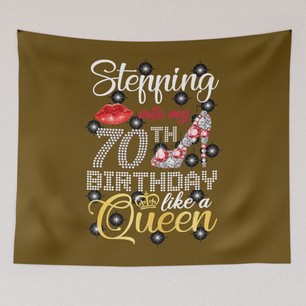 Item preview, Entrando en mi 70.º cumpleaños como una fiesta linda de B-Day de Queen designed and sold by orgvtebwbyc22.