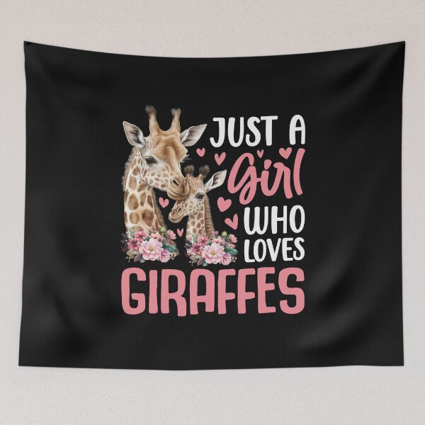 Item preview, Cute Just A Girl Who Loves Giraffes Giraffe Animal Lover designed and sold by Best Designer.