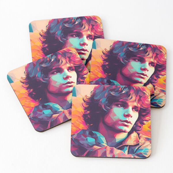 Item preview, Jim Morrisom Inspired Lizard King's Reverie designed and sold by Cosmic-Canvases.