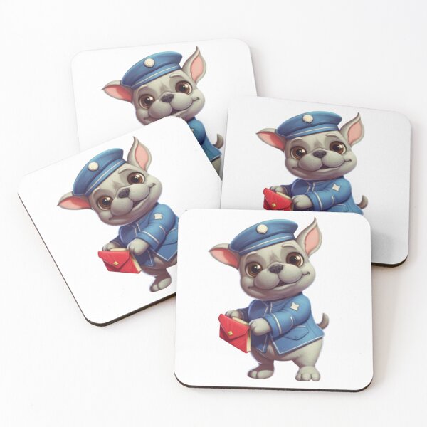 Item preview, Frenchie the Mailman French Bulldog designed and sold by PetsEnough.