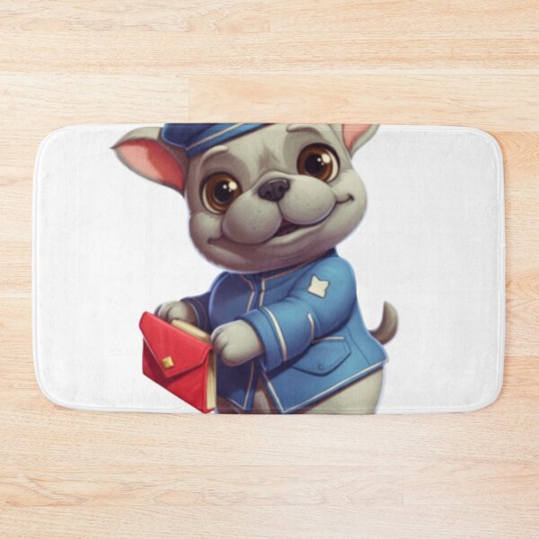 Item preview, Frenchie the Mailman French Bulldog designed and sold by PetsEnough.