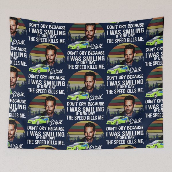 Item preview, Paul Walker If One Day The Speed Kills Me Fast And Furious designed and sold by colhance3.
