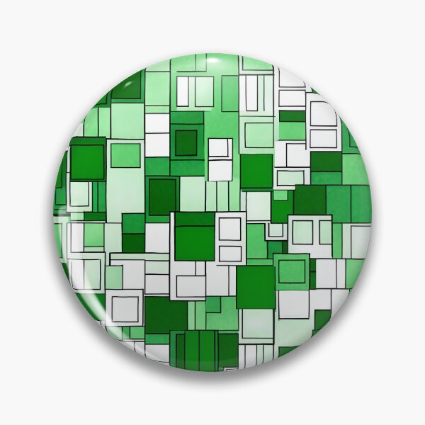 Item preview, A green boxes pattern designed and sold by TogetherDshop.