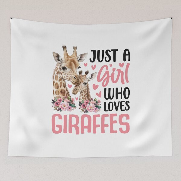 Item preview, Cute Just A Girl Who Loves Giraffes Giraffe Animal Lover designed and sold by Best Designer.