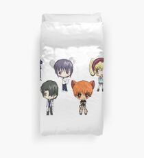 Fruits Basket Chibi Anime Duvet Cover