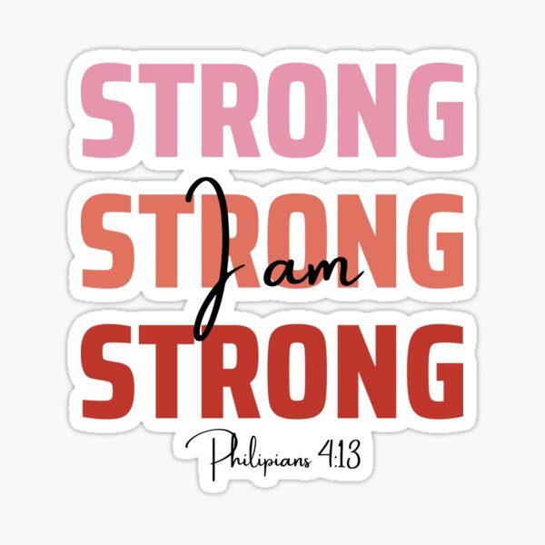 Item preview, I am strong! designed and sold by Ma.La.Art.